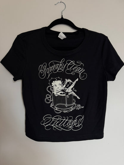 “Squeaky Clean” bby tee